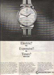 1965 Timex Electric Ad